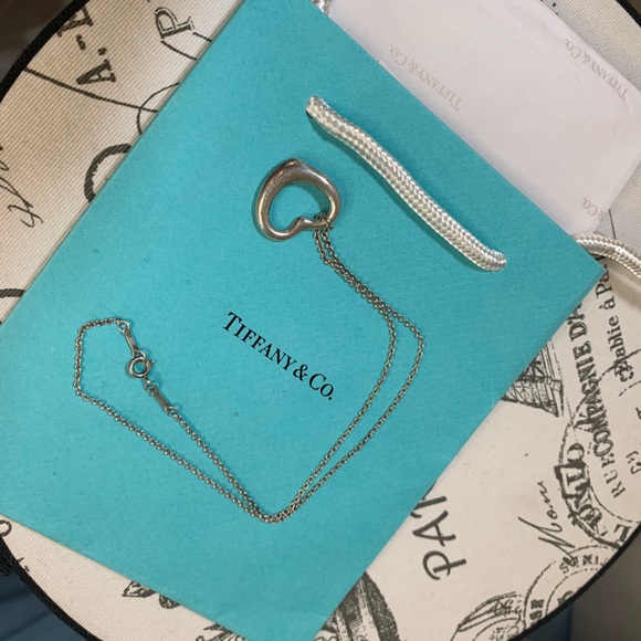 Tiffany & Co. Elsa Peretti Open Heart Necklace💟 - Picture 6 of 16